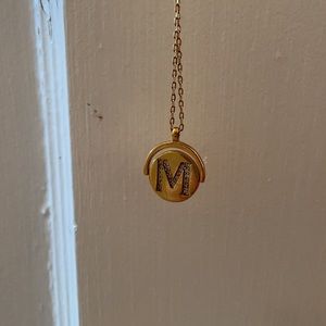 Henri Bendel M Necklace